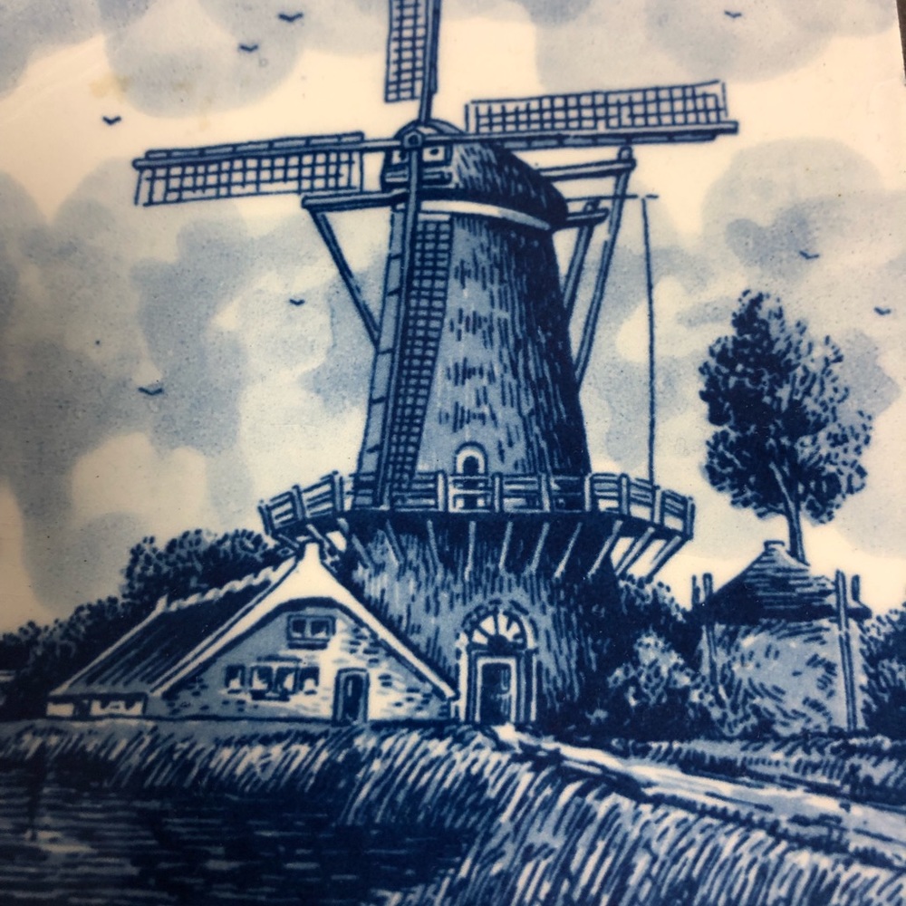 Delft Blue Tile
